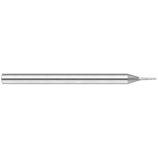 Miniature End Mill - Tapered - Square, 0.1250" (1/8)